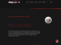 pw-custom.com Webseite Vorschau