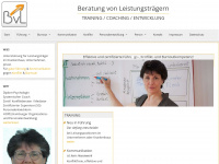 bvl-coaching.de Webseite Vorschau
