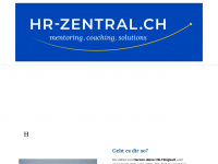 hr-zentral.ch Webseite Vorschau