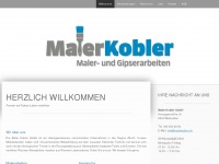 malerkobler.ch Webseite Vorschau