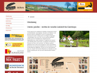 literaturweg.at Webseite Vorschau