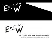 edition-w.de Webseite Vorschau