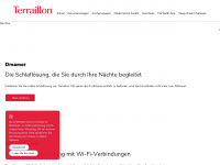 terraillon.ch Webseite Vorschau