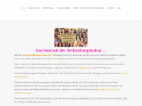 festival-der-verbindungskultur.de Webseite Vorschau