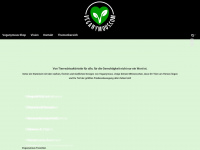 veganymous.com Webseite Vorschau