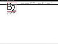 b2-zahntechnik.de Webseite Vorschau