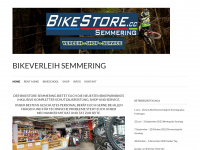 bikeverleih-semmering.at Webseite Vorschau