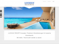 luckxus.com Webseite Vorschau