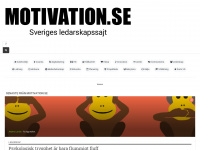 motivation.se Webseite Vorschau