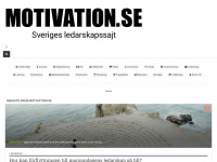 motivation.se Webseite Vorschau