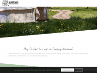 kompass-naturcamping.de Webseite Vorschau