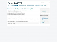 ltv-sh.de Webseite Vorschau