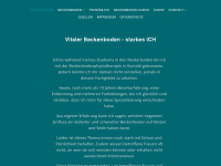 beckenstark.info Webseite Vorschau