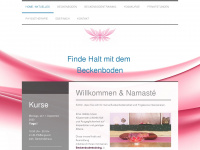 beckenboden-heidelberg.com Webseite Vorschau