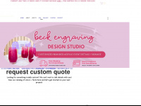 beckengravingdesignstudio.com Webseite Vorschau