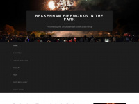 beckenhamfireworks.com Webseite Vorschau