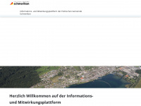 mitwirkung-schmerikon.ch Webseite Vorschau
