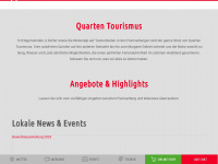 quarten-tourismus.ch Webseite Vorschau