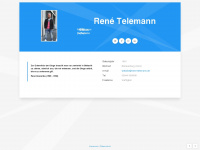 rene-telemann.de Webseite Vorschau
