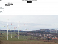 windkraftadelebsen.wordpress.com Webseite Vorschau