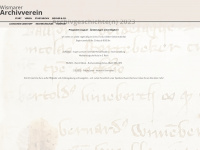 archivverein-wismar.de Webseite Vorschau
