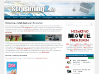 streamingz.de Webseite Vorschau