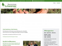 baumschule-schwanzer.at Webseite Vorschau