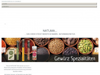 natuma.at Webseite Vorschau