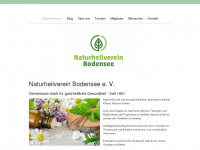 naturheilverein-bodensee.com Webseite Vorschau