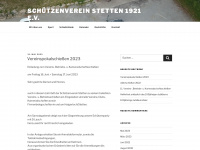 sv-stetten.org Webseite Vorschau