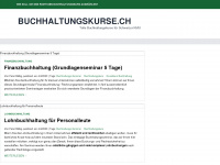 buchhaltungskurse.ch Webseite Vorschau