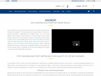 asonor.com Webseite Vorschau