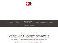 dahomeyschweiz.ch Webseite Vorschau