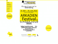 arkadien.info Webseite Vorschau
