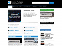 gamer-tastatur.info Webseite Vorschau