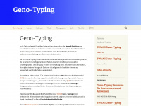 geno-typing.ch Webseite Vorschau