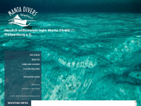 manta-divers.net Webseite Vorschau