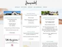 stumpenhof.de Webseite Vorschau