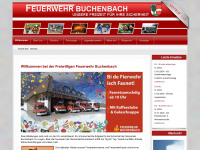 feuerwehr-buchenbach.de Webseite Vorschau
