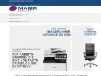 maier-buerotechnik.de Webseite Vorschau