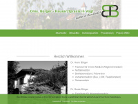 buergermedizin.de Webseite Vorschau