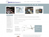 gamma-zeittechnik.de Webseite Vorschau