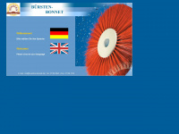 buersten-bonnet.de Webseite Vorschau
