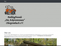bulldogfreunde-obergrombach.de Webseite Vorschau