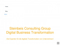 steinbeis-business-transformation.de Webseite Vorschau