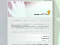 rheuma-ordination.at Webseite Vorschau