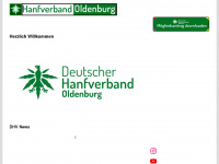 hanfverband-oldenburg.de Webseite Vorschau