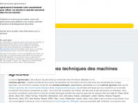 agridonnees.fr Webseite Vorschau