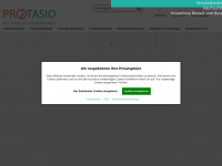 protasio.at Webseite Vorschau