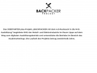 backpacker-project.de Webseite Vorschau